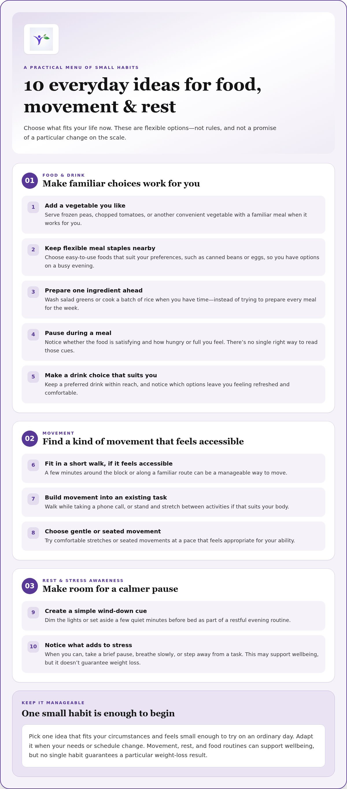 Practical weight loss tips