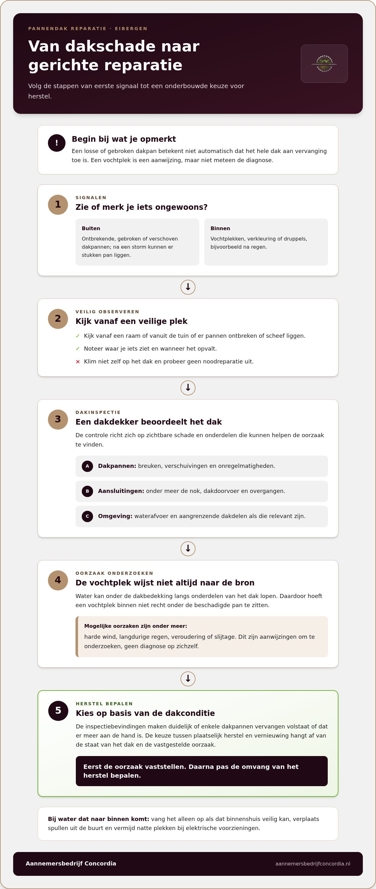Pannendak reparatie Eibergen