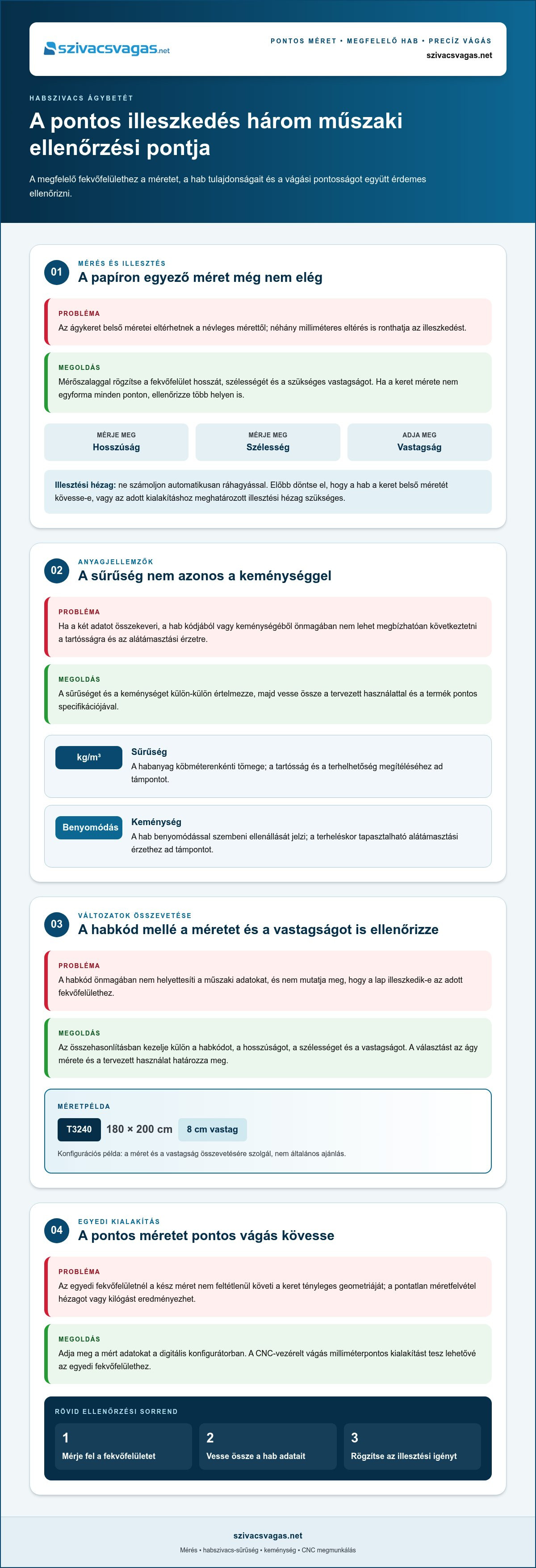 Habszivacs ágybetét
