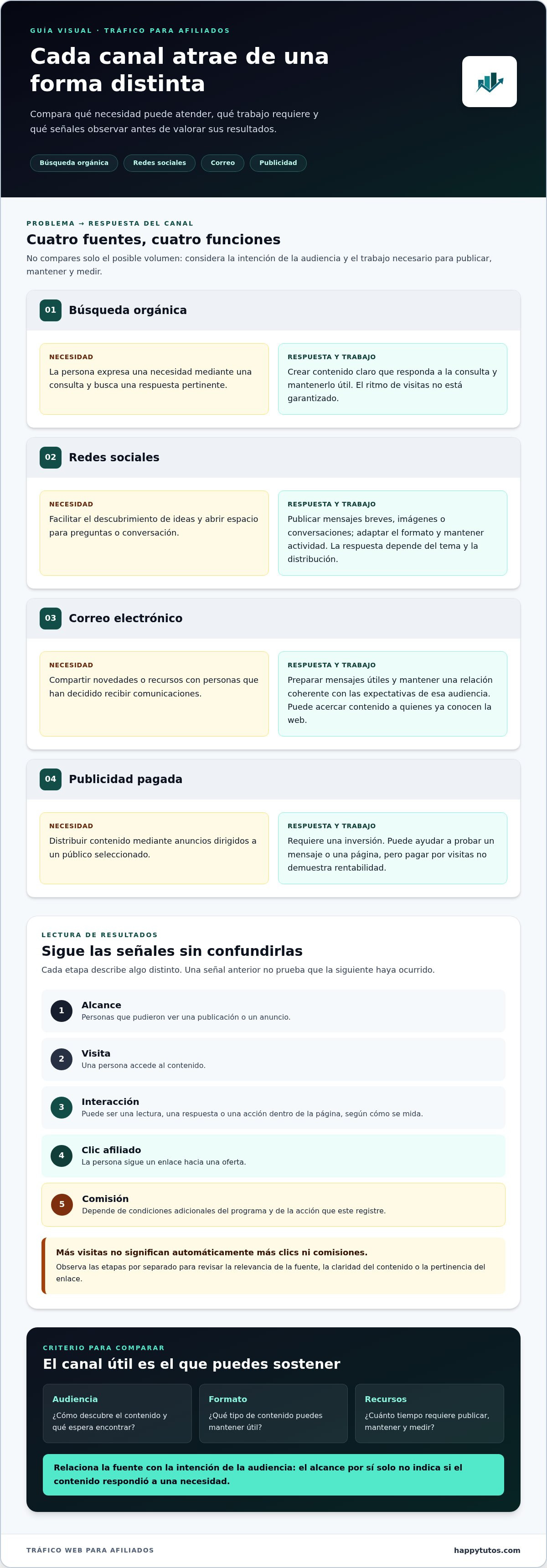 Tráfico web para afiliados