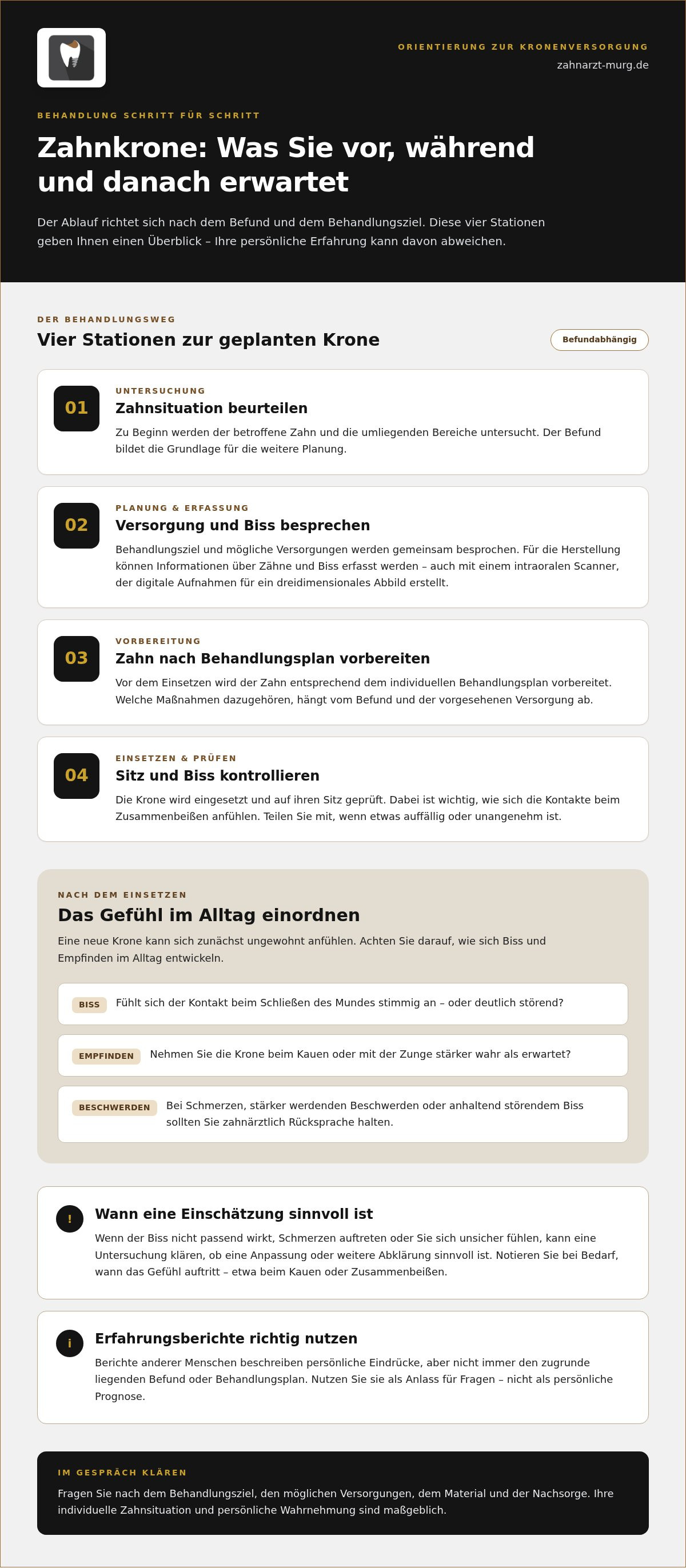 Erfahrungen mit zahnkronen