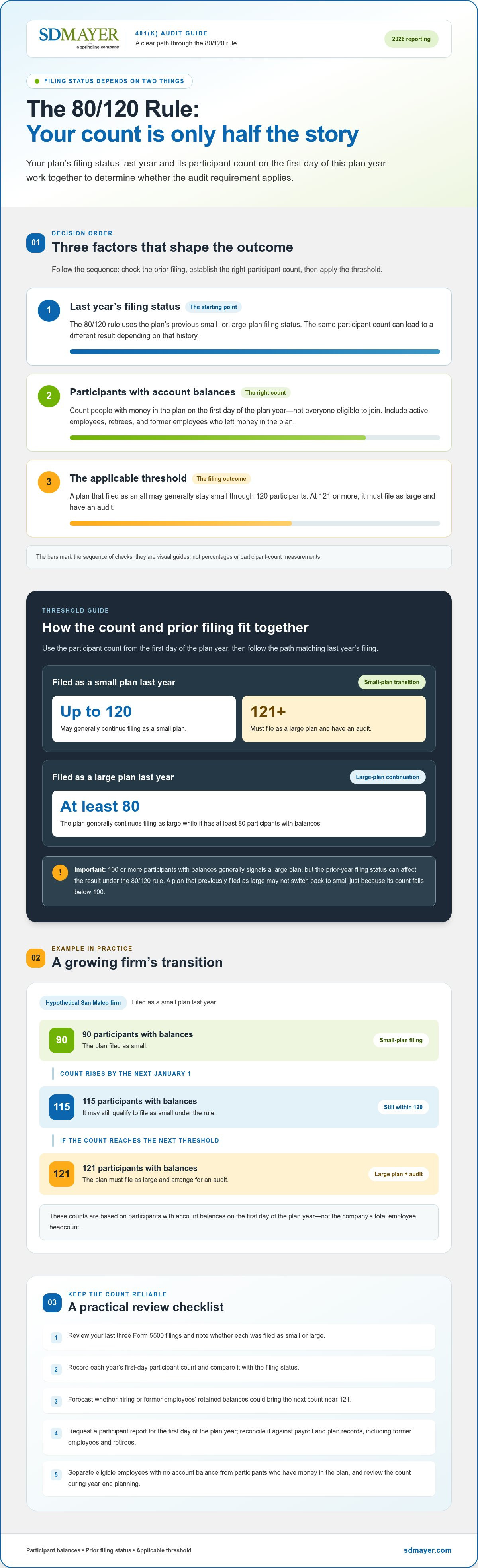 What triggers a 401k audit