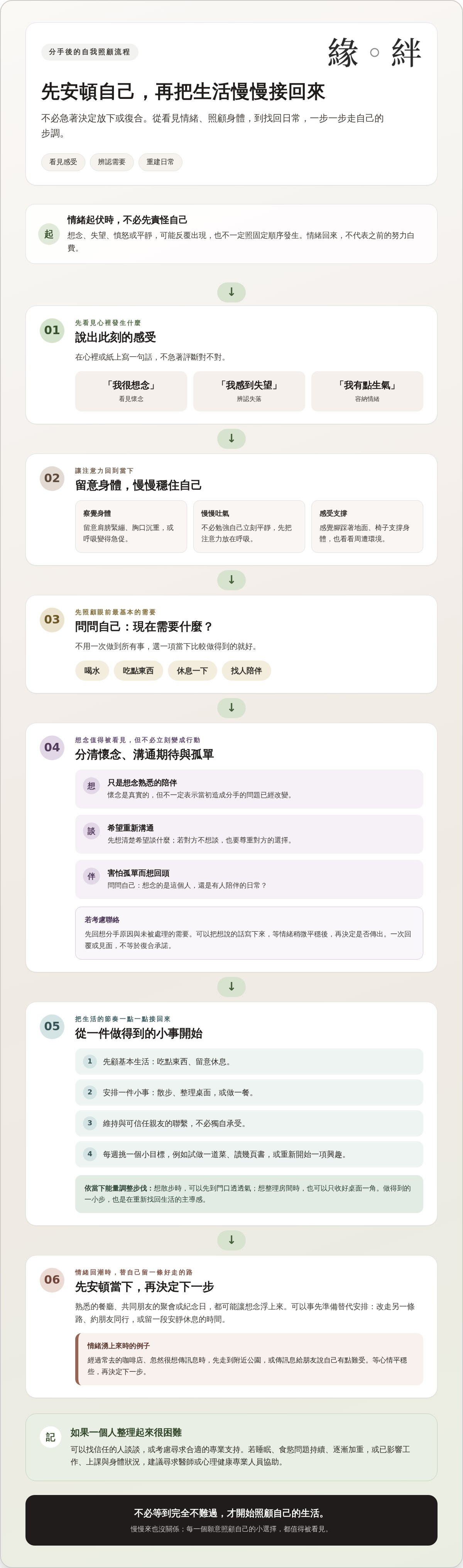 分手後如何調適自己