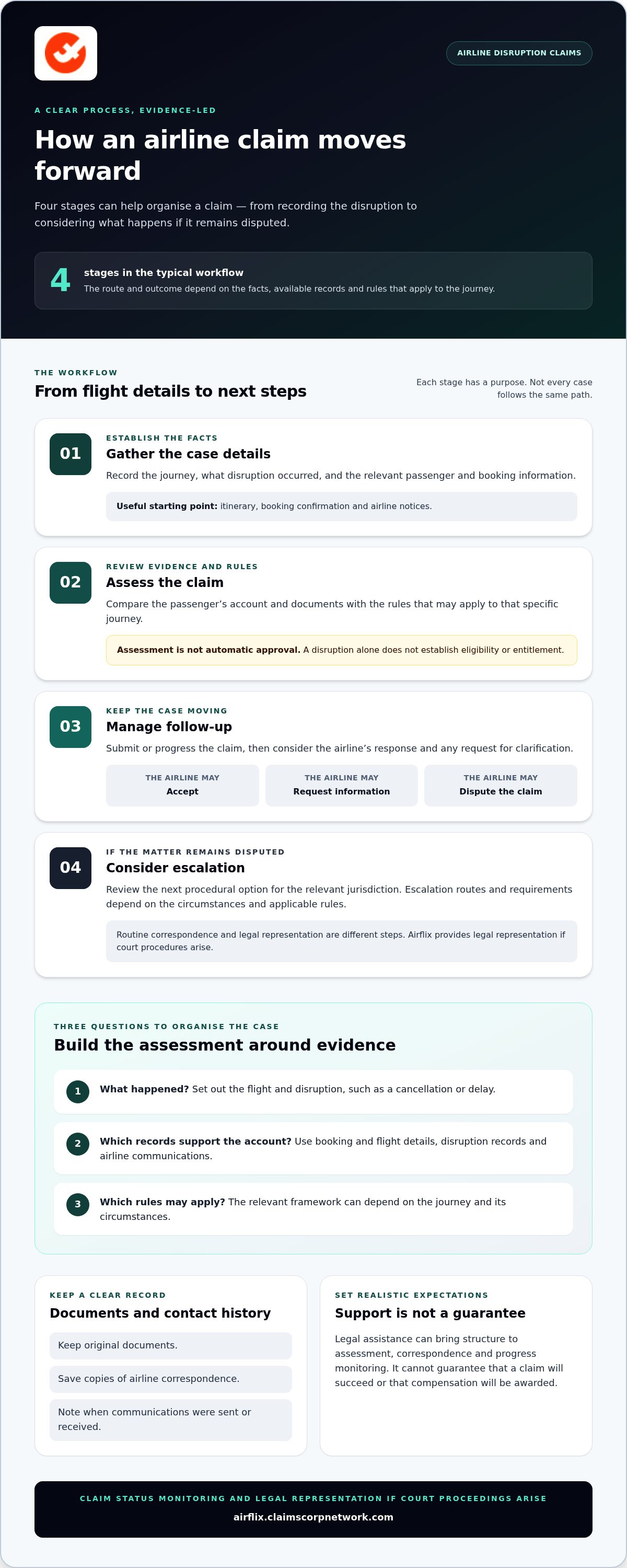 Airline claim legal assistance