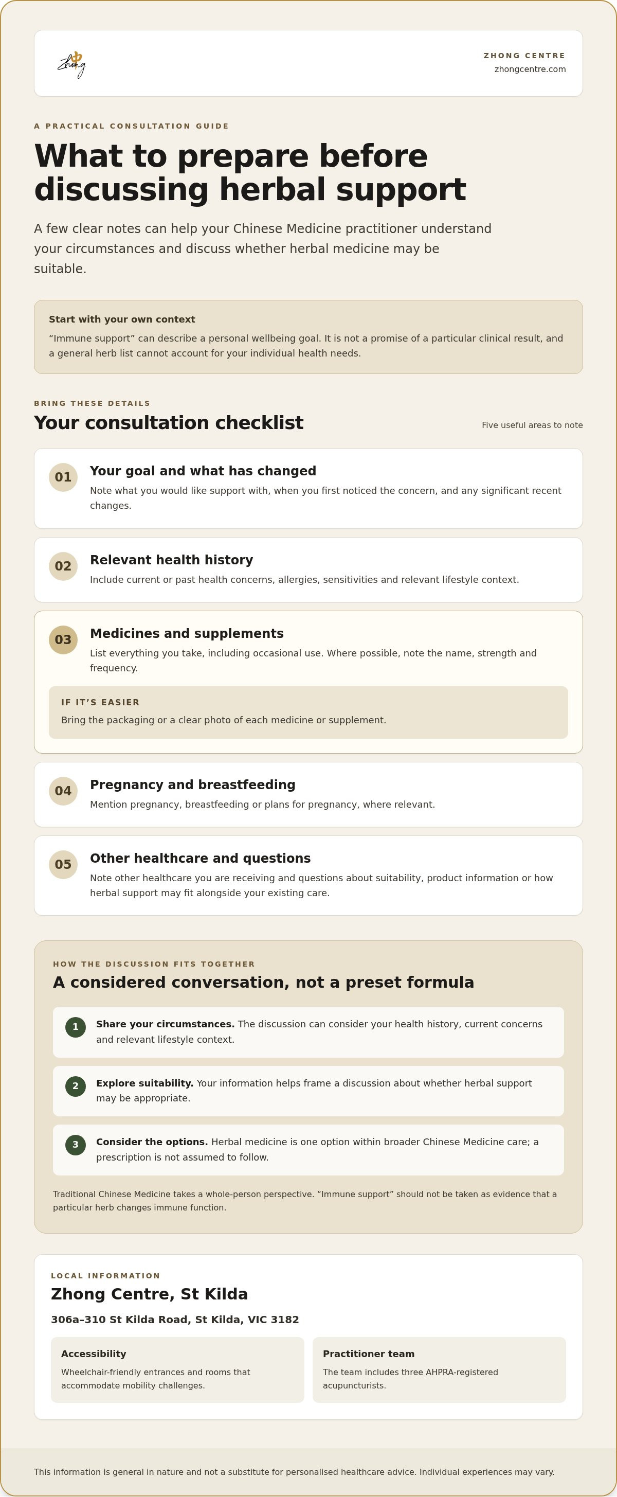 Chinese herbs for immune support port melbourne