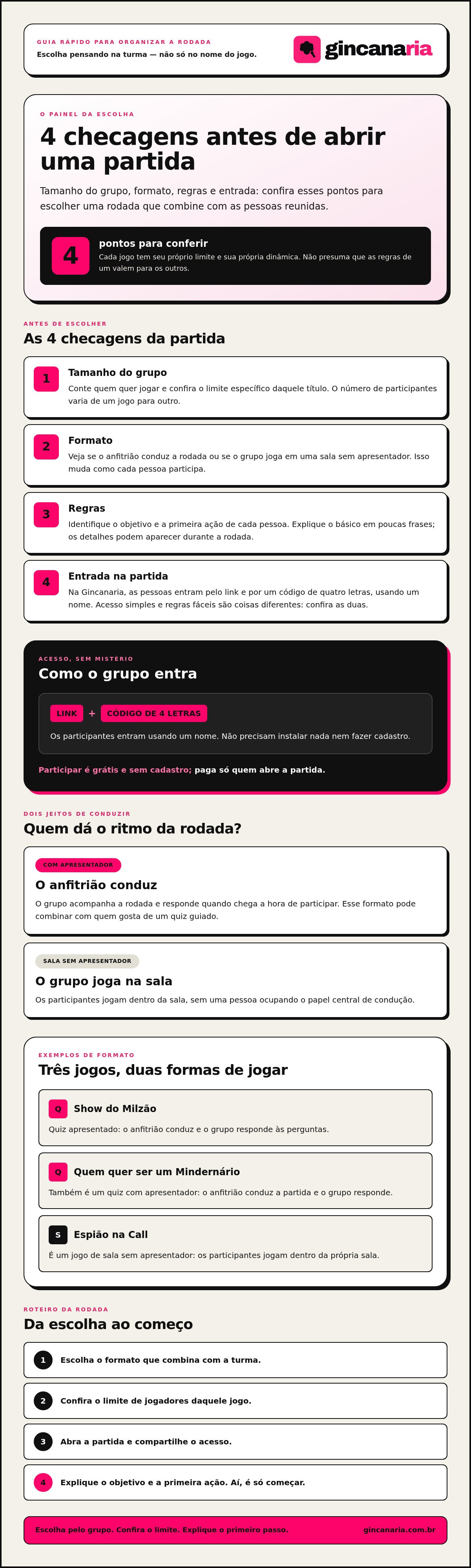 Jogos de navegador para grupos