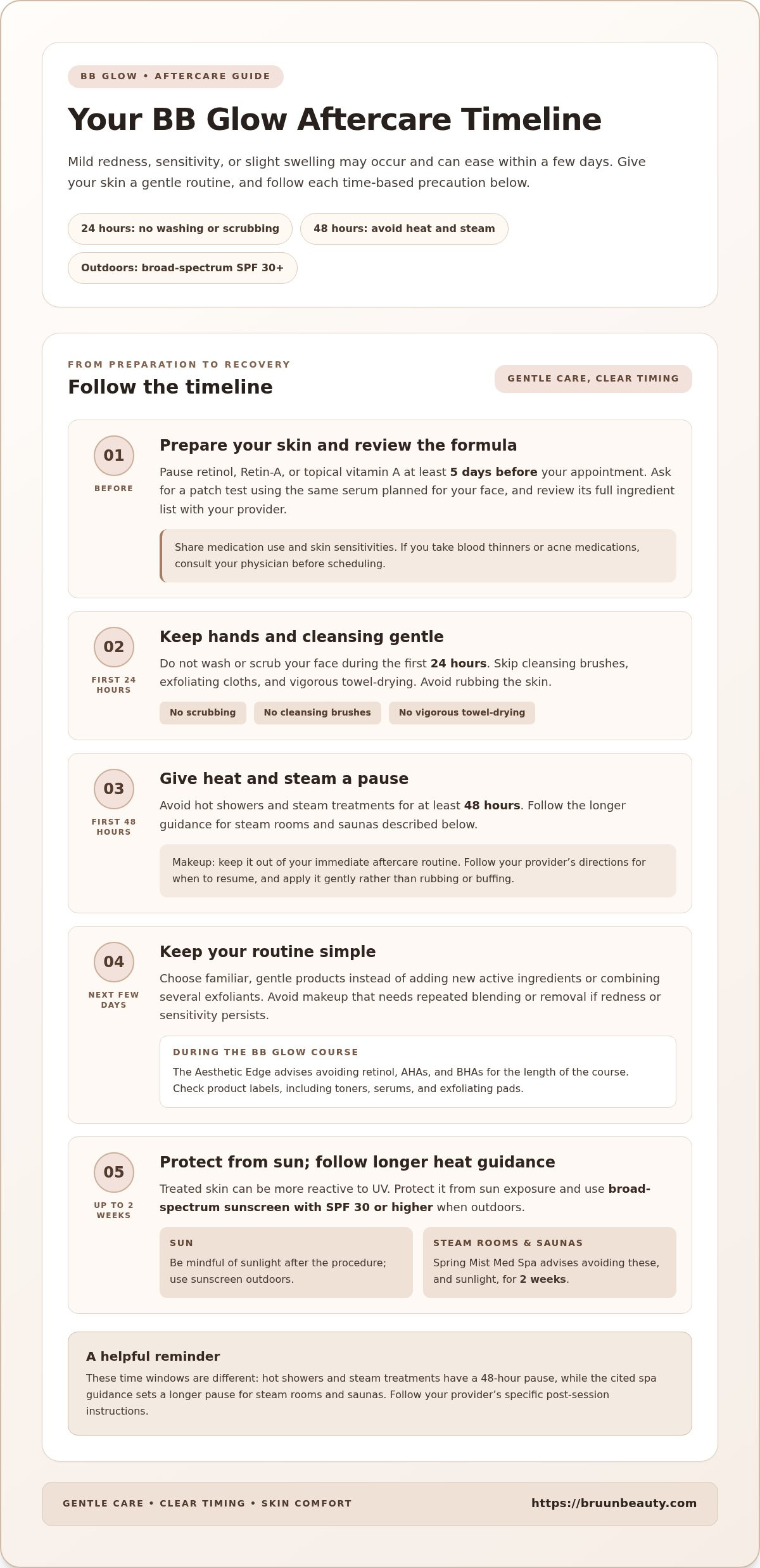 Bb glow treatment side effects