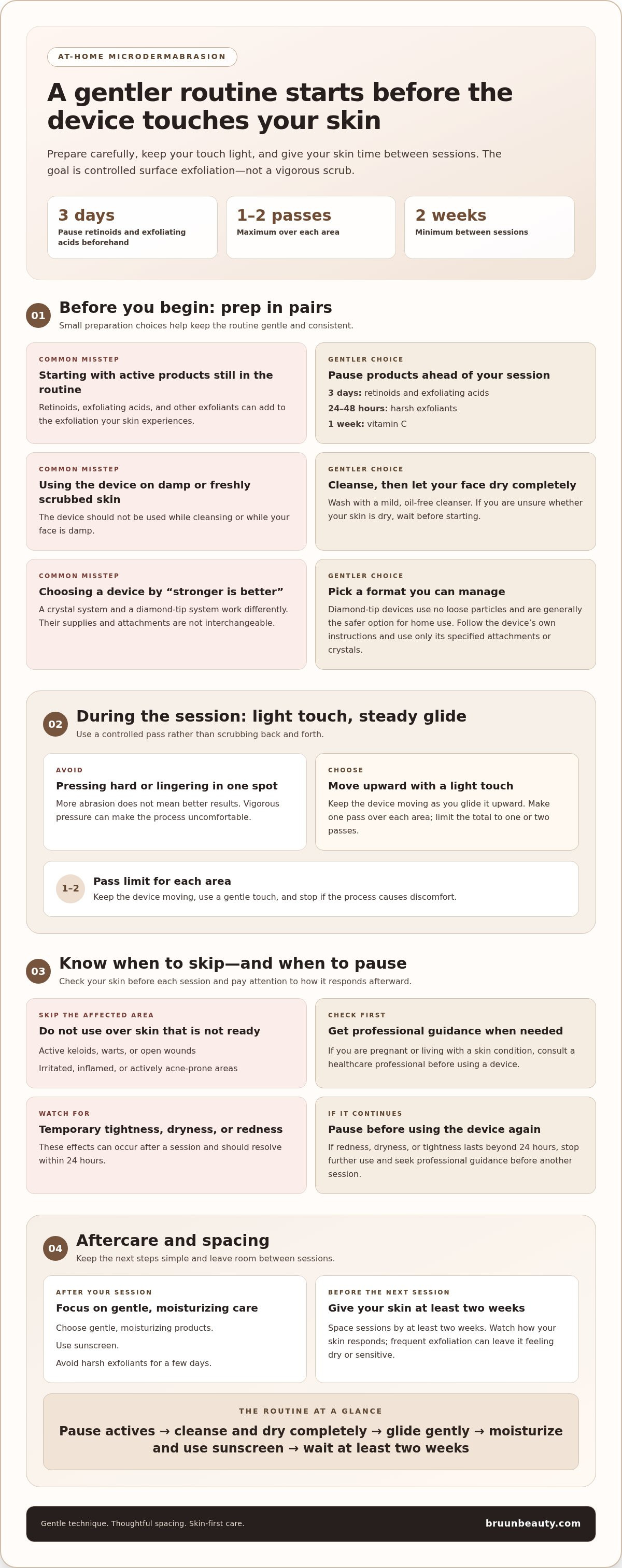 How to do a microdermabrasion facial at home