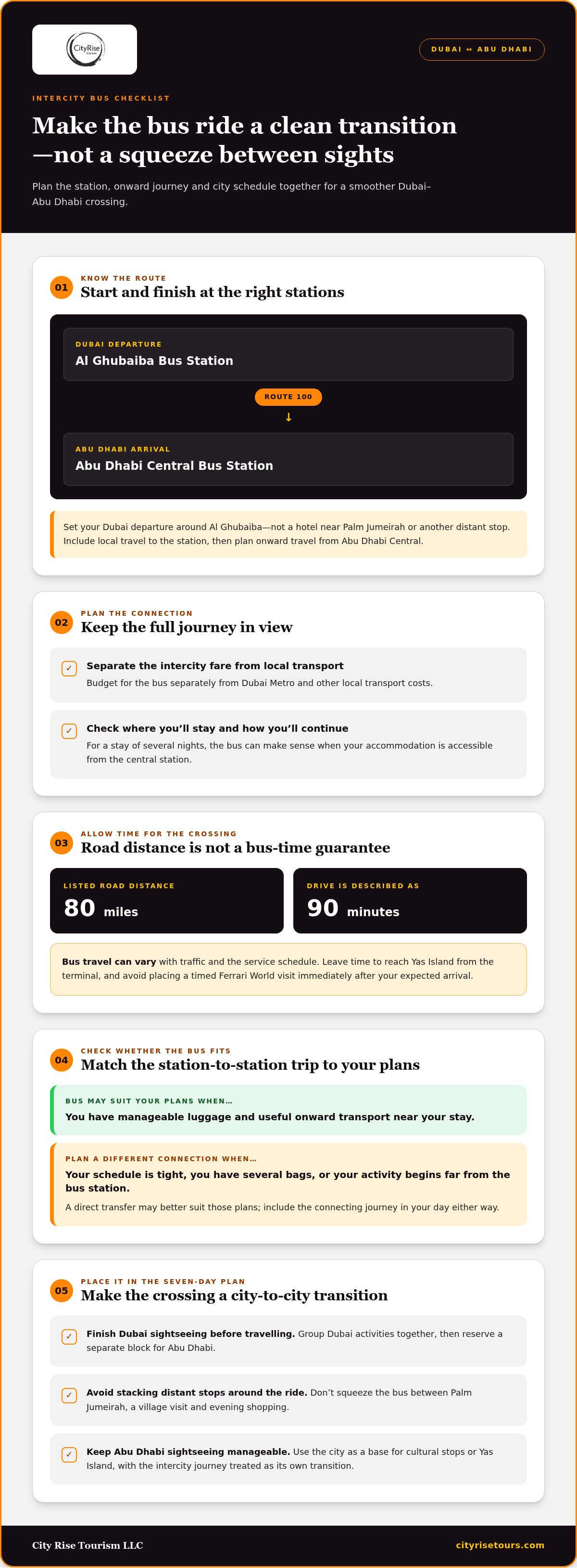 Abu Dhabi and Dubai combined itinerary