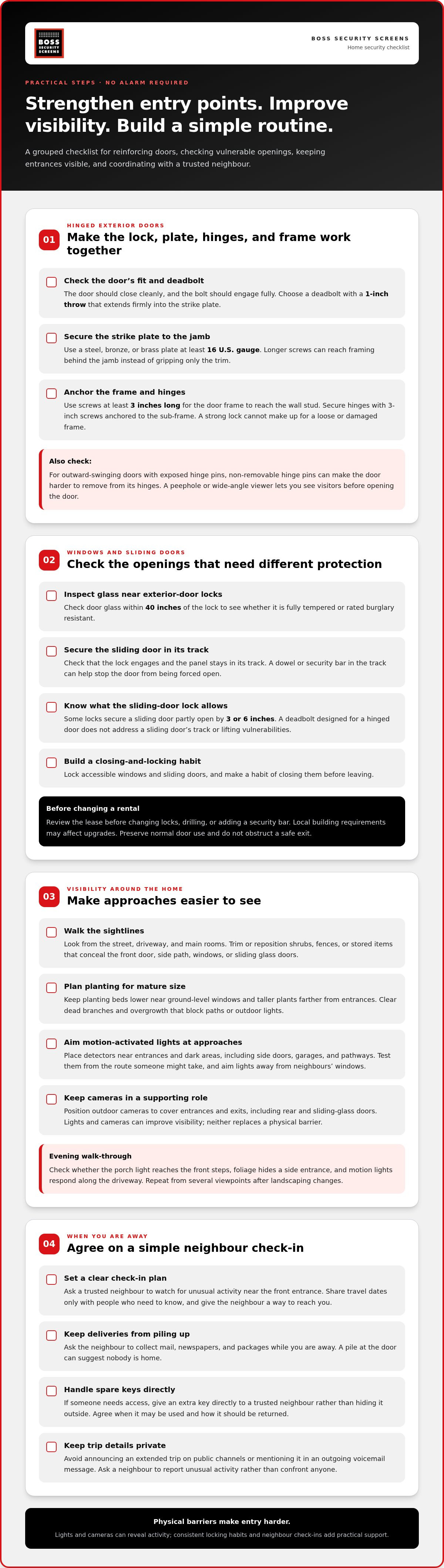 How to secure a home without an alarm system