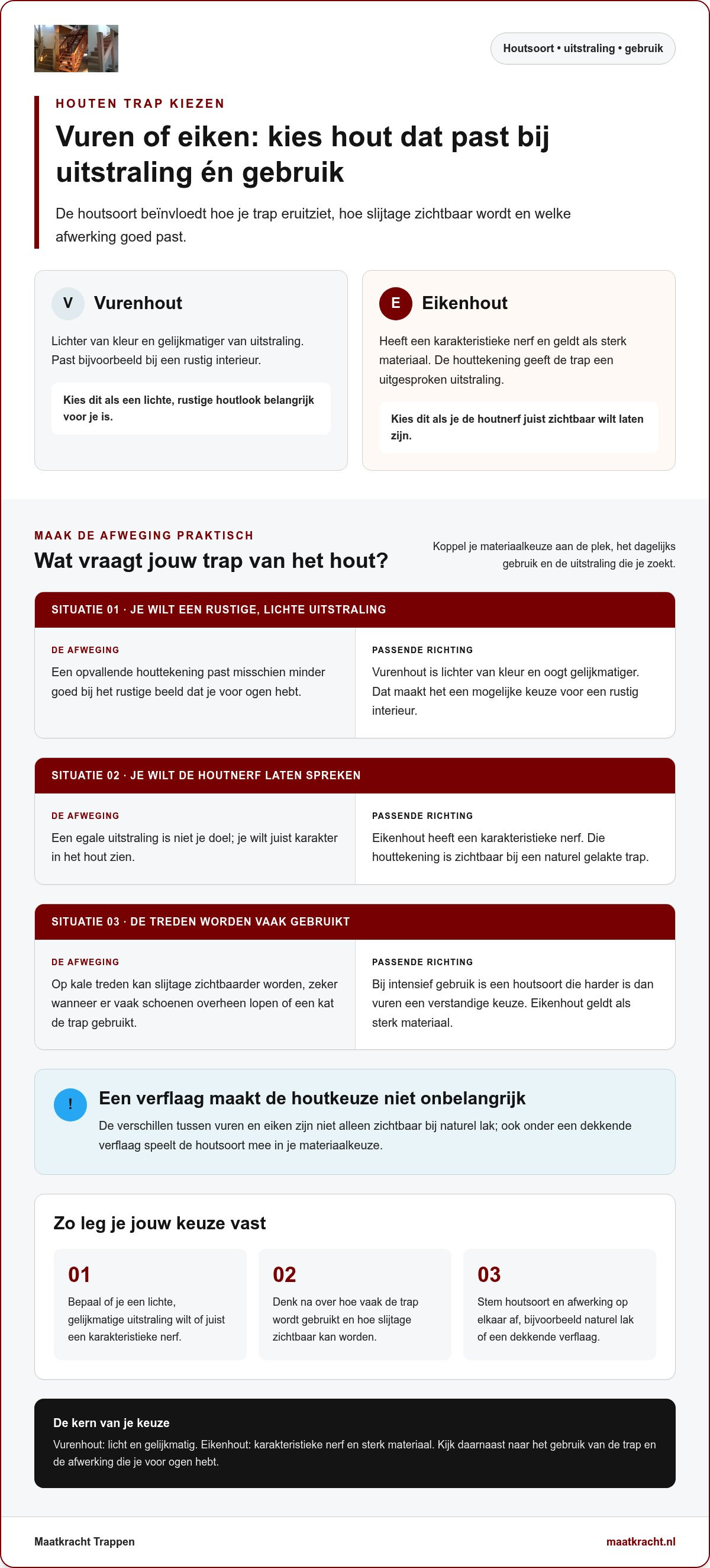 Oude trap vervangen door nieuwe houten trap