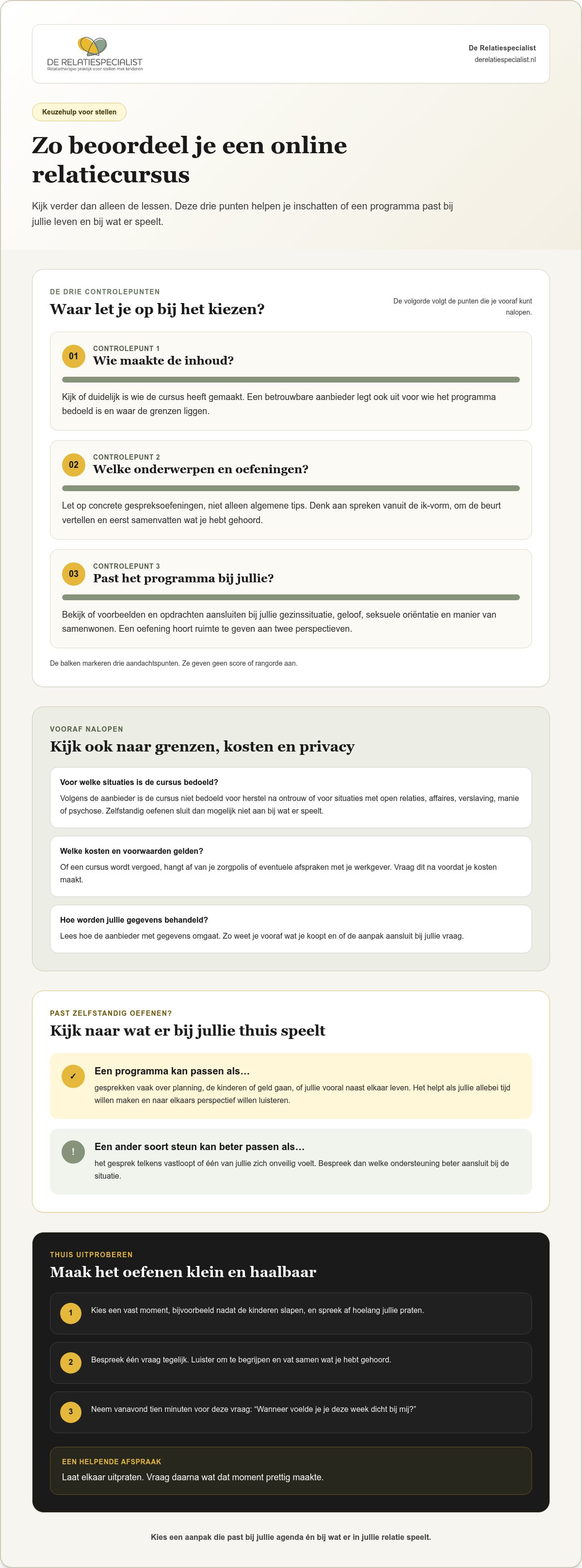 Online relatiecursus