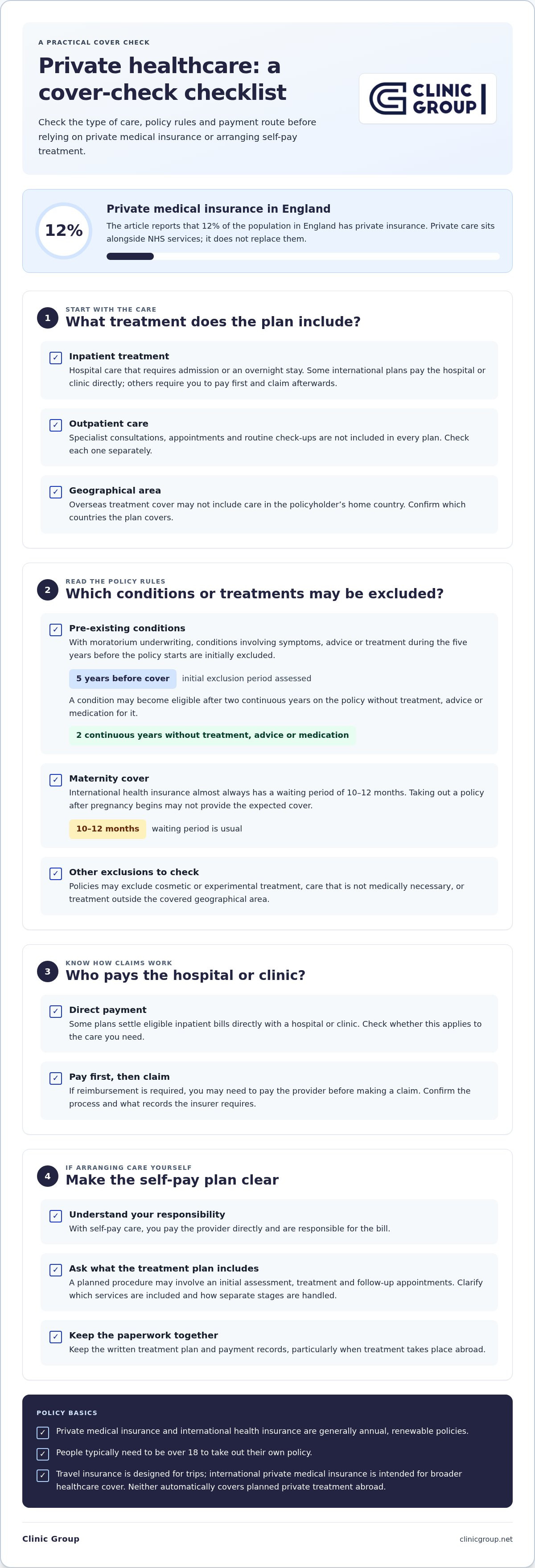 Healthcare options outside uk