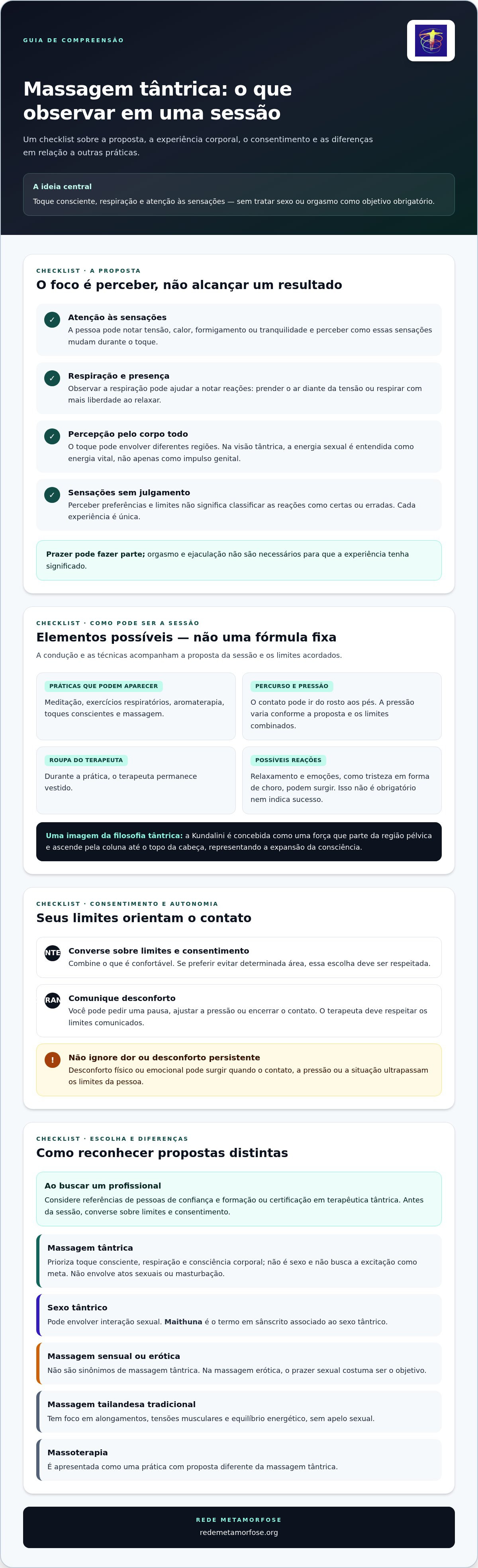 O que é massagem tantrica
