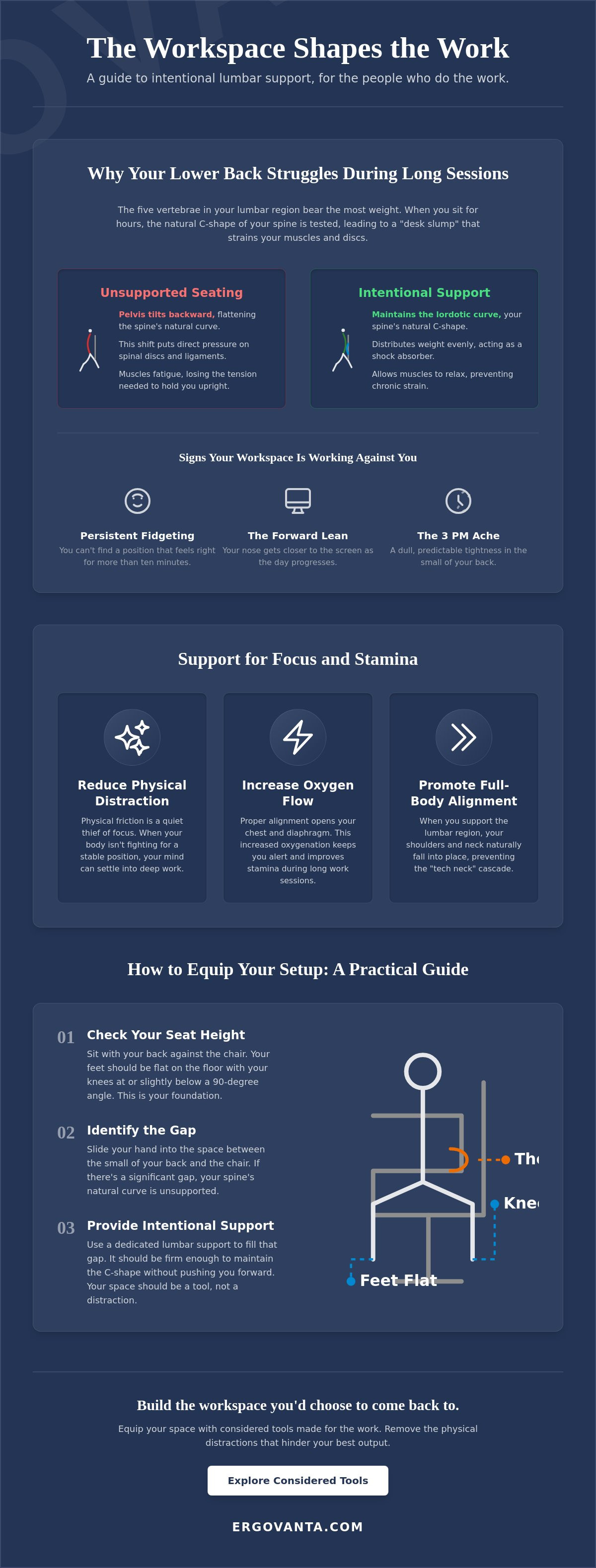 Benefits of lumbar support for office chairs