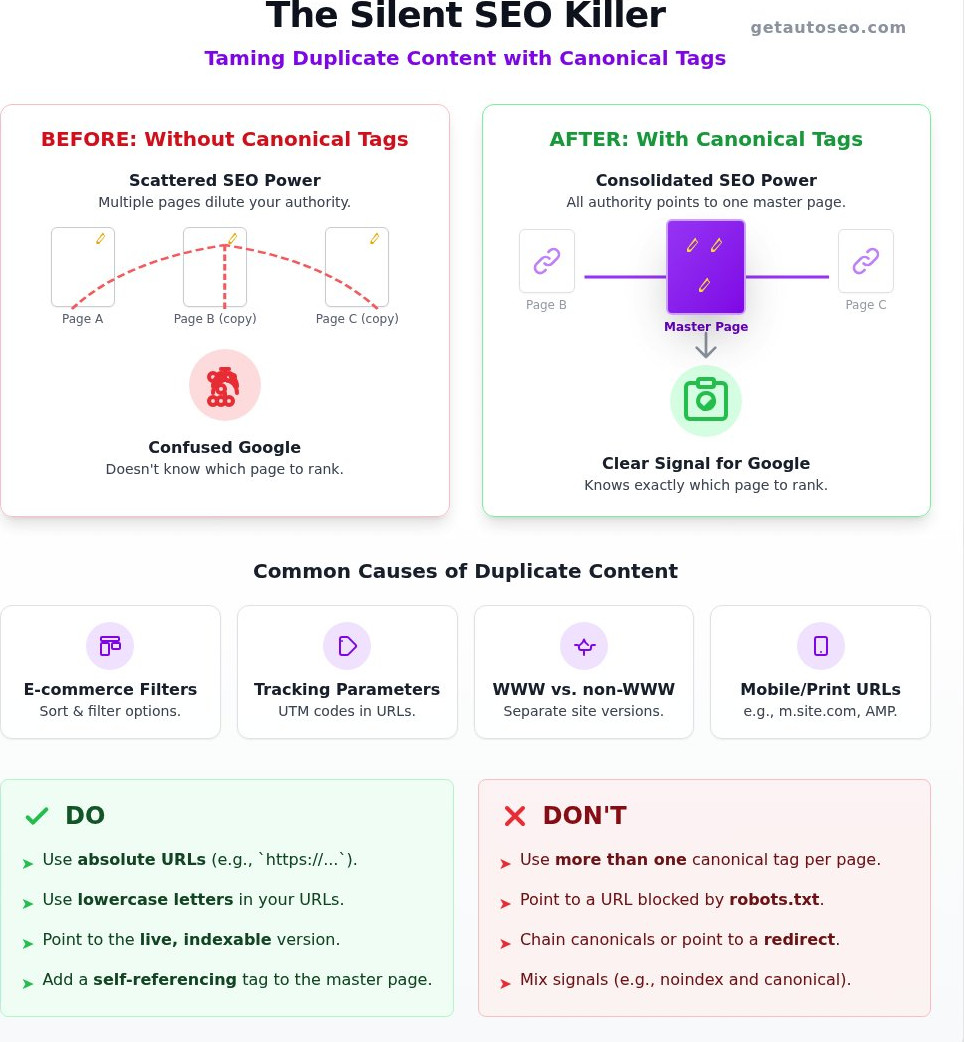 Canonical tag seo
