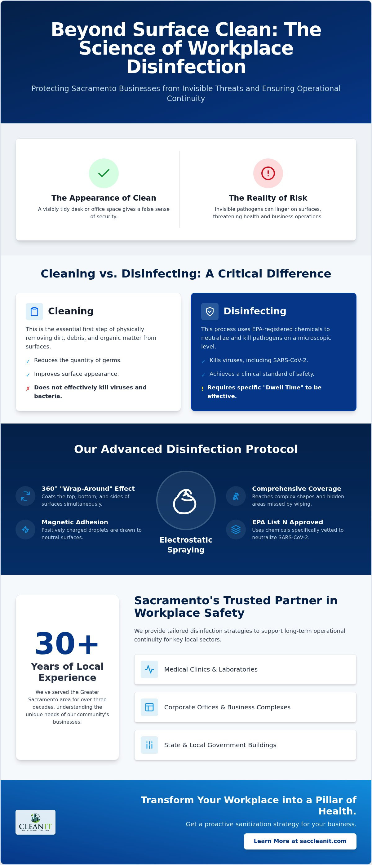 COVID-19 disinfection services Sacramento