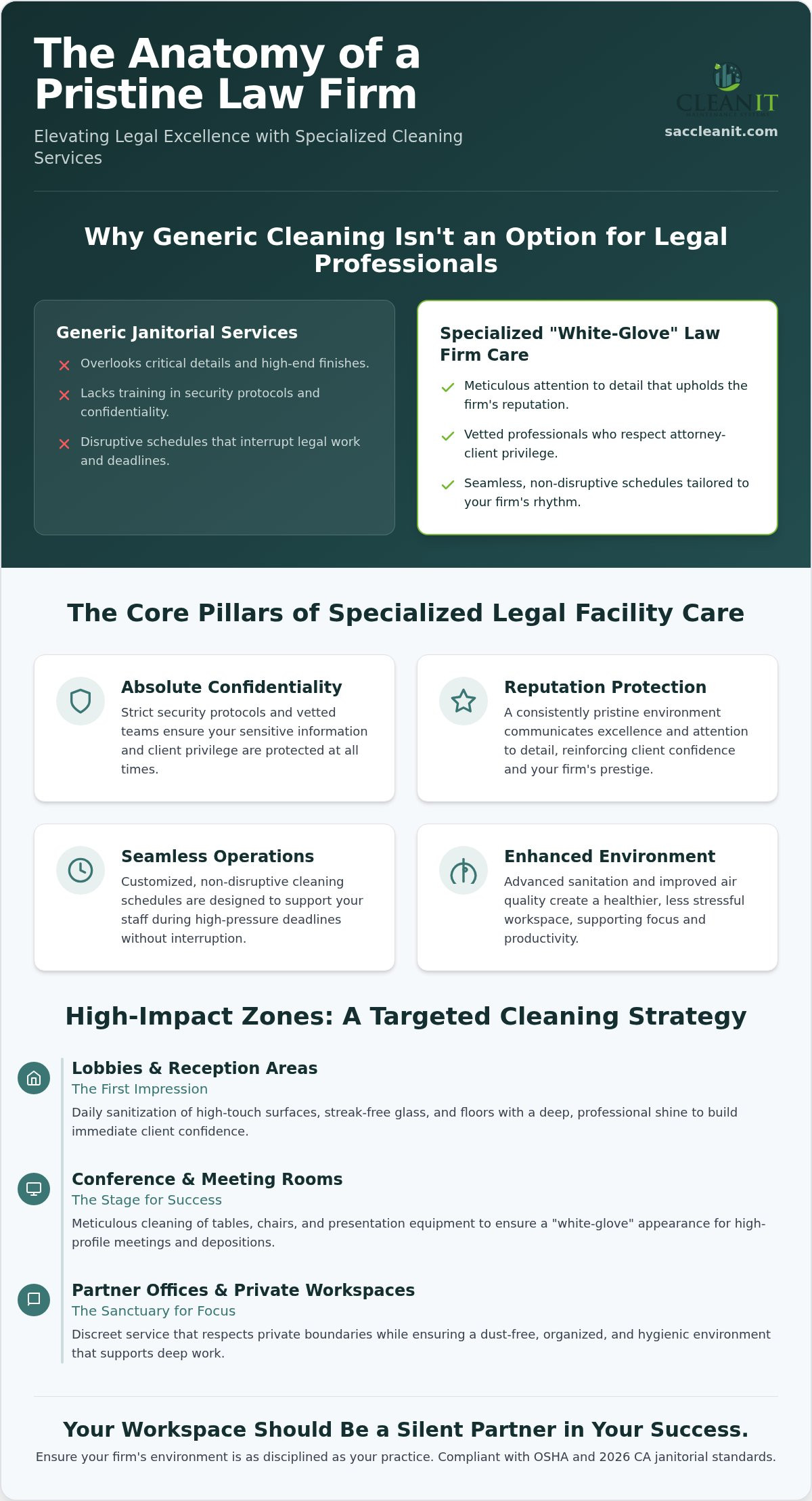 Law firm cleaning services Sacramento