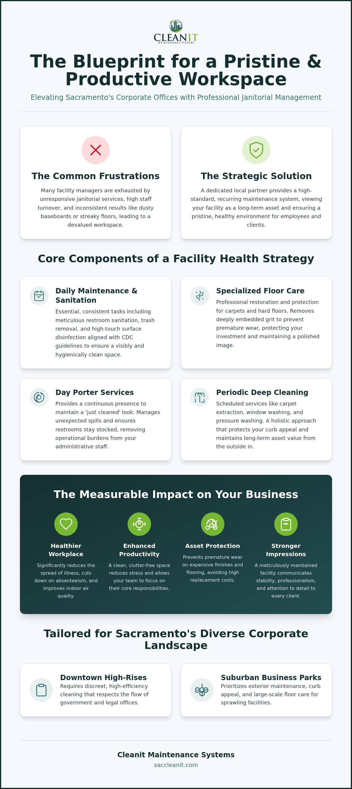 Corporate office cleaning Sacramento