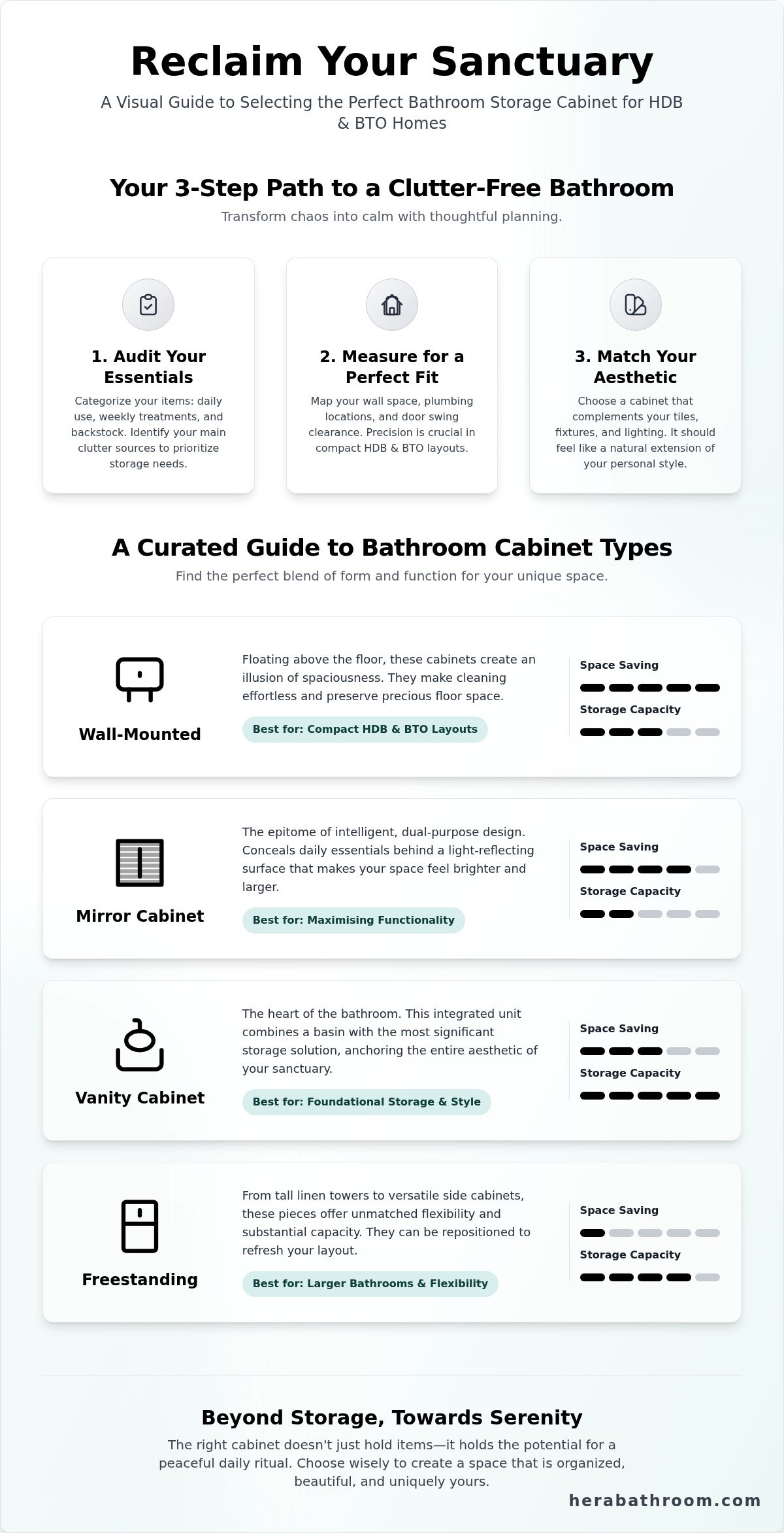 Bathroom storage cabinet