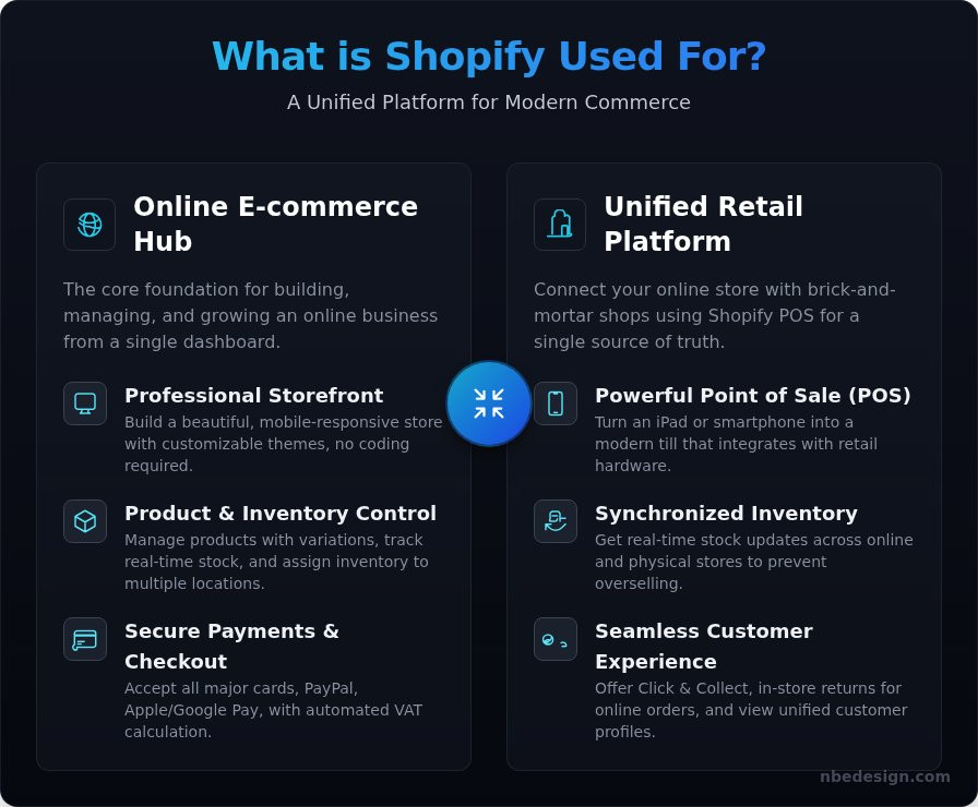 What is shopify used for