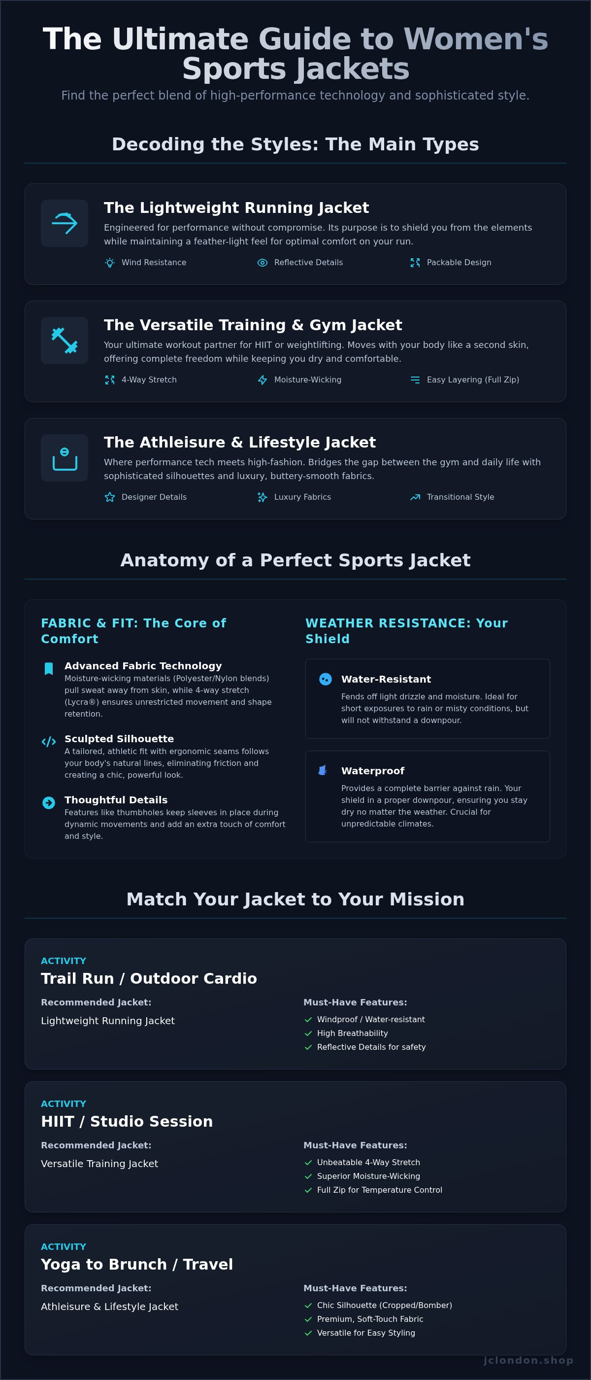 Womans sports Jacket
