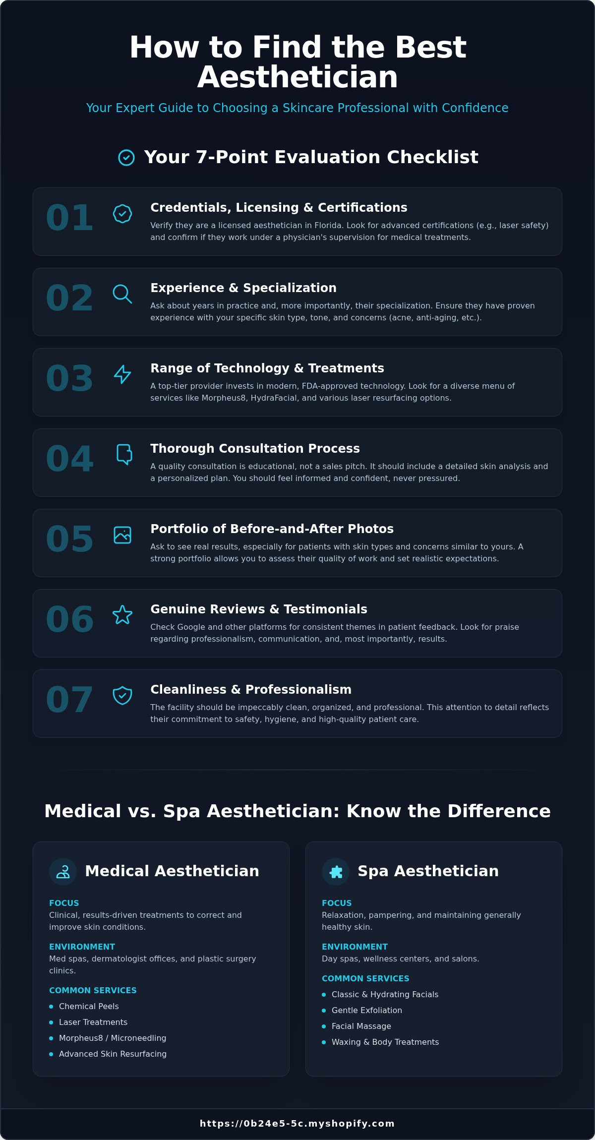 Best aestheticians near me